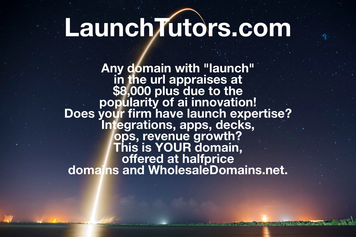 LaunchTutors.com Premium Domain Name
